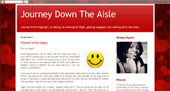 Desktop Screenshot of journeydowntheaisle.blogspot.com