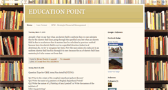 Desktop Screenshot of educationpoint.blogspot.com