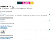 Tablet Screenshot of mickes-skola.blogspot.com