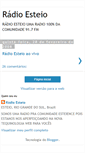 Mobile Screenshot of esteiofm.blogspot.com