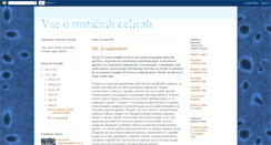 Desktop Screenshot of maticnecelice.blogspot.com