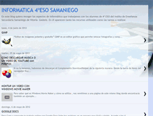 Tablet Screenshot of infor4samaniego.blogspot.com