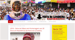 Desktop Screenshot of festadalavadeira.blogspot.com