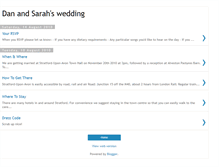 Tablet Screenshot of danandsarahwed.blogspot.com