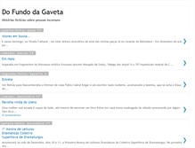 Tablet Screenshot of fundodagaveta.blogspot.com