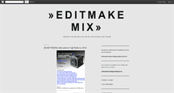 Desktop Screenshot of editmakemix.blogspot.com