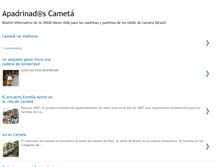 Tablet Screenshot of apadrinadoscameta.blogspot.com