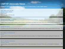 Tablet Screenshot of cmfhpadvocatenews.blogspot.com