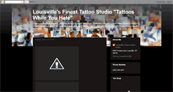 Desktop Screenshot of louisvillesfinesttattoos.blogspot.com