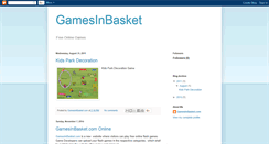 Desktop Screenshot of gamesinbasket.blogspot.com