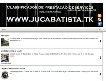 Tablet Screenshot of jucabatista.blogspot.com