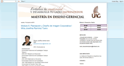 Desktop Screenshot of maestriadisenogerencial.blogspot.com