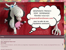 Tablet Screenshot of desperatefrenchmom.blogspot.com