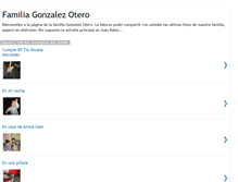 Tablet Screenshot of familiagonzalezotero.blogspot.com