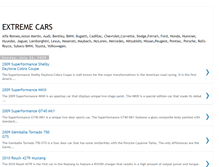 Tablet Screenshot of extreme-cars1.blogspot.com