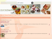Tablet Screenshot of clover-tea.blogspot.com