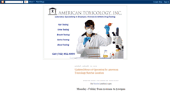 Desktop Screenshot of americantoxicology.blogspot.com
