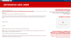 Desktop Screenshot of intensivoudo2009.blogspot.com