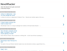 Tablet Screenshot of newswhackercomments.blogspot.com