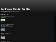 Tablet Screenshot of christianraps.blogspot.com