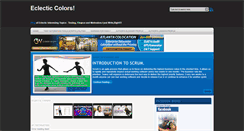 Desktop Screenshot of eclecticcolors.blogspot.com
