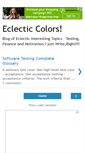 Mobile Screenshot of eclecticcolors.blogspot.com