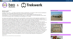 Desktop Screenshot of beotrekwerk.blogspot.com