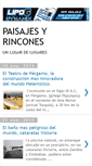 Mobile Screenshot of paisajesyrincones.blogspot.com