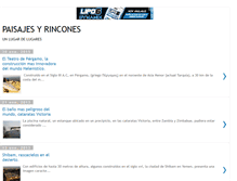 Tablet Screenshot of paisajesyrincones.blogspot.com