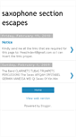 Mobile Screenshot of amkss-saxophone-escapes.blogspot.com