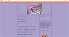 Desktop Screenshot of lostinlilac.blogspot.com