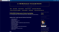 Desktop Screenshot of criminallyvu1gar.blogspot.com