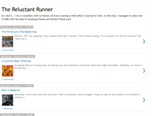 Tablet Screenshot of kim-thereluctantrunner.blogspot.com