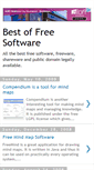 Mobile Screenshot of bestoffreesoftware.blogspot.com
