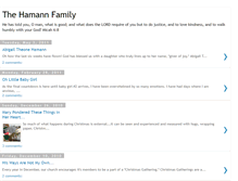 Tablet Screenshot of hamannfam.blogspot.com