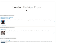 Tablet Screenshot of londonfashionfreakxo.blogspot.com