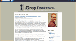 Desktop Screenshot of greyrockstudio.blogspot.com