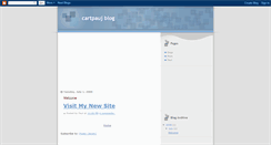 Desktop Screenshot of cartpauj.blogspot.com
