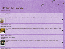 Tablet Screenshot of letthemeatcupcakes52weeks.blogspot.com