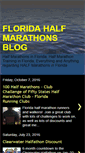 Mobile Screenshot of halfmarathonsflorida.blogspot.com