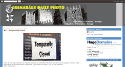 Desktop Screenshot of guimaraesdailyphoto.blogspot.com