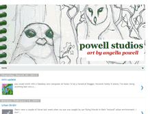 Tablet Screenshot of angellapowell.blogspot.com