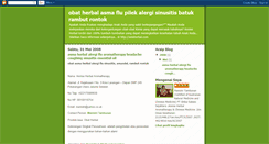 Desktop Screenshot of herbalaromaterapi.blogspot.com