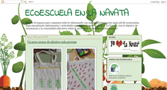 Desktop Screenshot of ecoescuelalanavata.blogspot.com