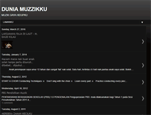 Tablet Screenshot of duniamuzzikku.blogspot.com