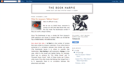 Desktop Screenshot of bookharpie.blogspot.com