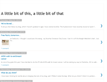 Tablet Screenshot of alittlebitofthisalittlebitofthatblog.blogspot.com