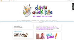 Desktop Screenshot of dunianyaanakkita.blogspot.com