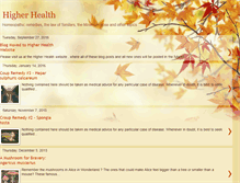 Tablet Screenshot of higher-health.blogspot.com