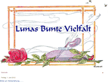 Tablet Screenshot of lunas-bunte-vielfalt.blogspot.com
